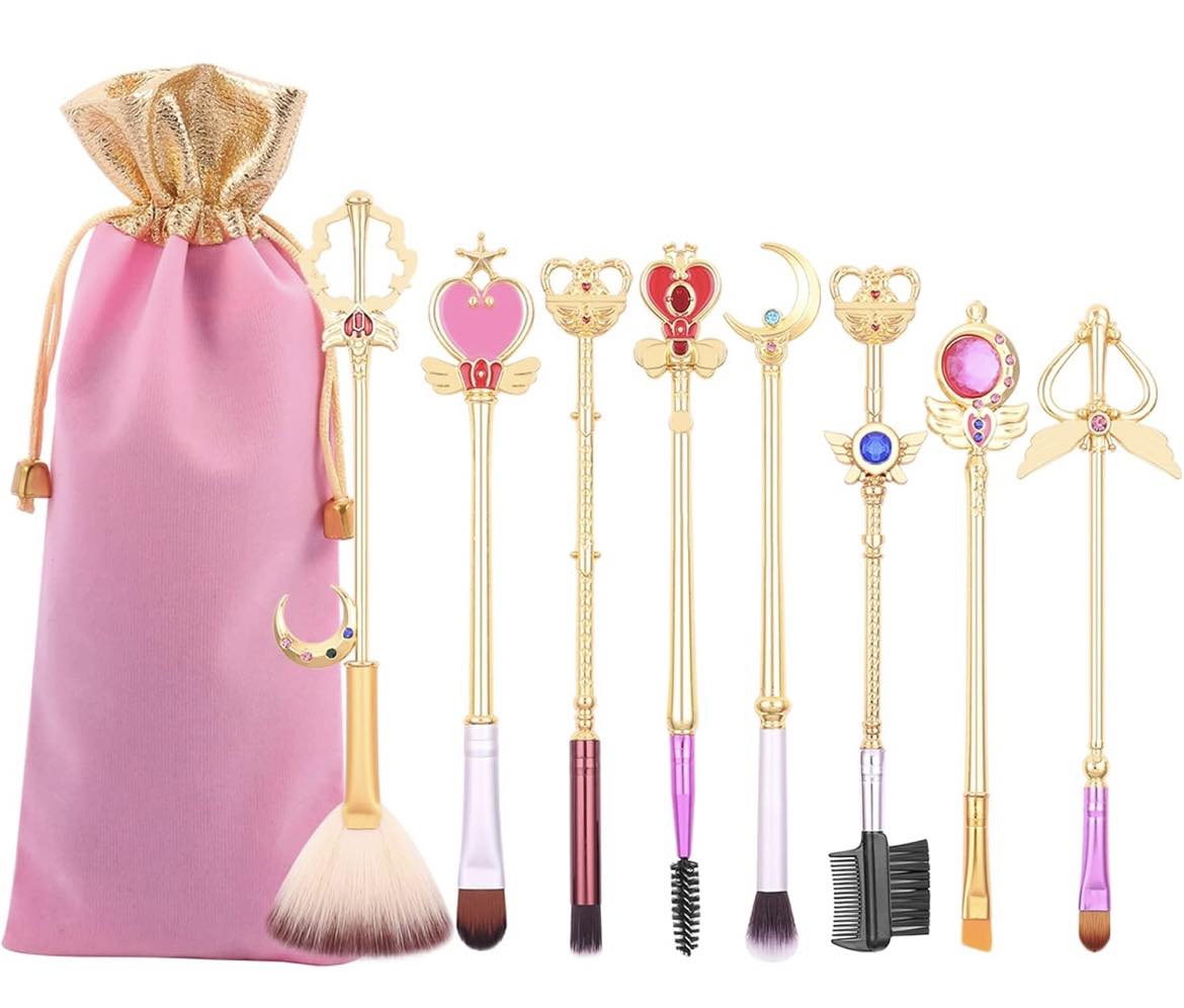 Set de brochas "Sailor Moon" oro rosa