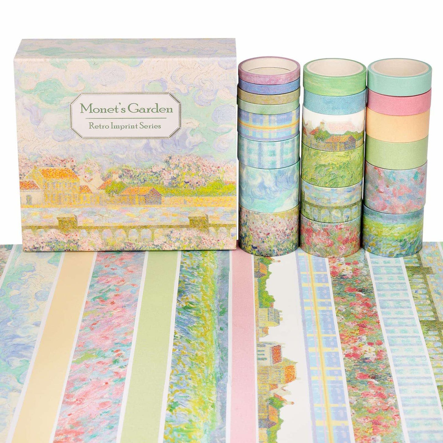 Kit de cintas decorativas: Monet's Garden